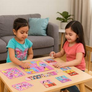 Disney Princess Surprise Gift Game Set Fun Board Games, Stickers & Puzzle Activities for Kids