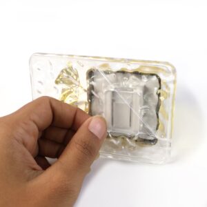 Wall Mounted Broom & Mop Holder with Strong Grip Clips