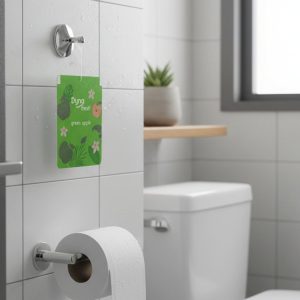 Green Apple Hanging Air Freshener Gel (1 Pc, 10 Gm)