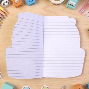 Cute Animal Shape Kids Study Notebook, Diary (1 Pc)