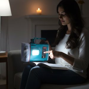 OMEGA 7800mAh Rechargeable LED Laser Torch Light (1 Pc)