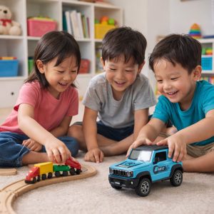 Kids Off-Road Friction Powered Toy Car (1 Pc)