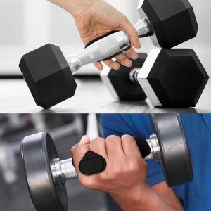 Gym Hand Grip Support Pads (2 Pc Set)