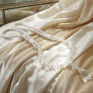 Luxury Crystal Beaded Curtain Tieback (1 Pc)