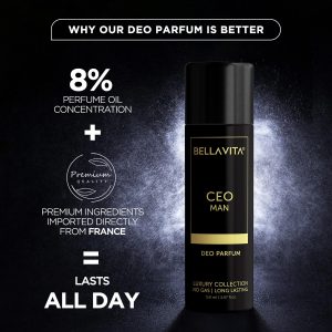 Bellavita Premium CEO Man Deo Perfume Body Spray 150 ML