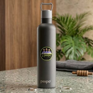 Pexpo Oscar Insulated Stainless Steel Water Bottle with Leakproof Lid - 750 ML