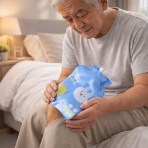 Cute Cartoon Reusable Hot and Cold Water Bag (1 Pc, 15x9 Cm)