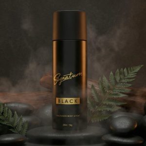 Signature Premium Black Fragrance Body Spray 200 ML