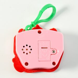 Cartoon Push Button Keychain Toy - (1 Pc)