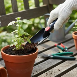 Hand Garden Trowel Soil Scoop Tool (1 Pc, 28 Cm)