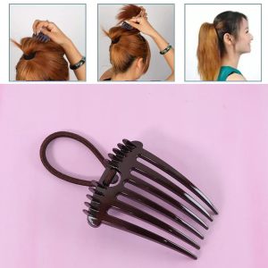 Volumizing Hair Bun Comb Clip (1 Pc)