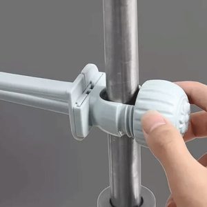 Multipurpose Sink Faucet Hanging Towel & Cleaning Tool Holder (1 Pc )