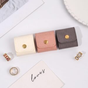 Compact Foldable Jewelry Storage Pouch / Wallet (1 Pc)