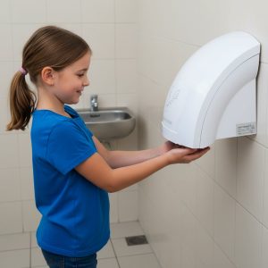 Electric Wall Mounted Automatic Sensor Hand Dryer (1 Pc)