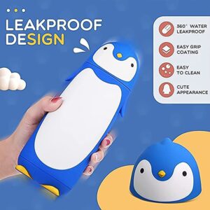 Penguin Water Bottle Penguin Cartoon Water Bottle