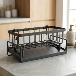 Multipurpose Plastic Bathroom Storage Rack (1 Pc)