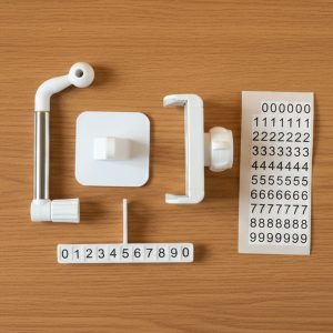 Adjustable Car Dashboard Mobile Phone Holder (1 Set)