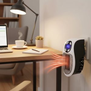 Portable Electric Plug-In Room Heater (1 Pc)