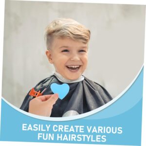 Haircut Design Stencil Set – 6-in-1 Safe Hair Trimmer Molds