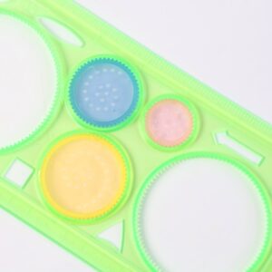 Design Ruler Spirograph Geometry Stencil Set