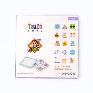 Tic Tac Toe Classic Strategy Board Game for Kids (1 Set)