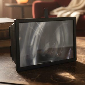 3D Mobile Screen Magnifier with Stand for Smartphone (1 Pc)