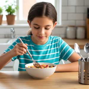 Stainless Steel Dinner Spoon Set (4 Pc Set)