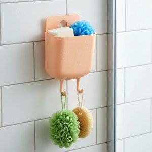 Multi-Purpose Plastic Wall Mounted Mobile Charging Holder (1 Pc)