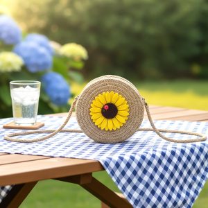 Cute Mini Round Women Crossbody Purse (1 Pc)