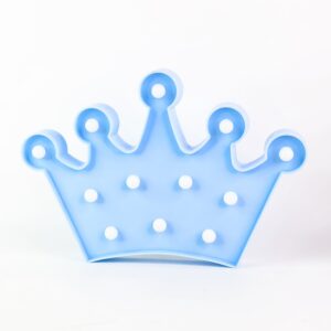 Crown Shaped LED Decorative Night Lamp (1 Pc)