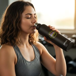 Pexpo Oscar Insulated Stainless Steel Water Bottle with Leakproof Lid - 750 ML