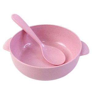Premium Kids Feeding Bowl with Spoon (1 Set, 240ML)