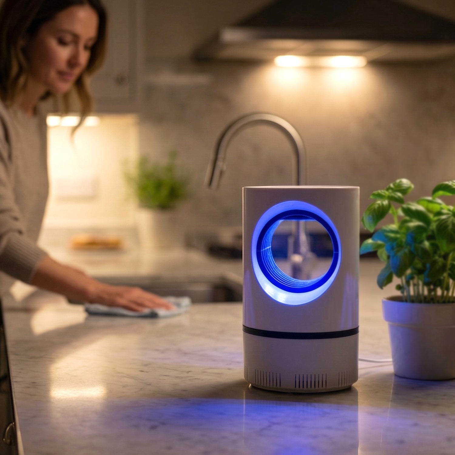 Photocatalysis Suction Type Electric Mosquito Killer Lamp (1 Pc) - Image 7