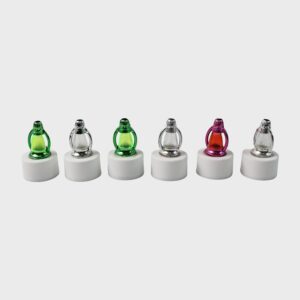 Decorative LED Lantern Candles - (6 Pc)