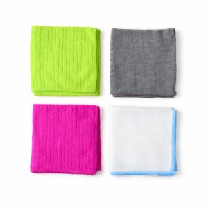Microfiber Cleaning Cloth Set (4 Pc Set)