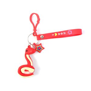 Cute Snake Shape Keychain (1 Pc)