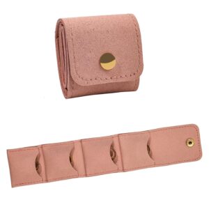Compact Foldable Jewelry Storage Pouch / Wallet (1 Pc)