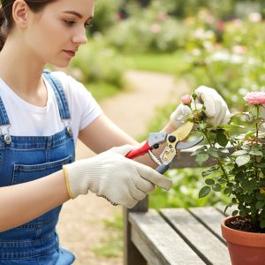 8 Inch Garden Pruners Scissor Cutter (1 Pc)