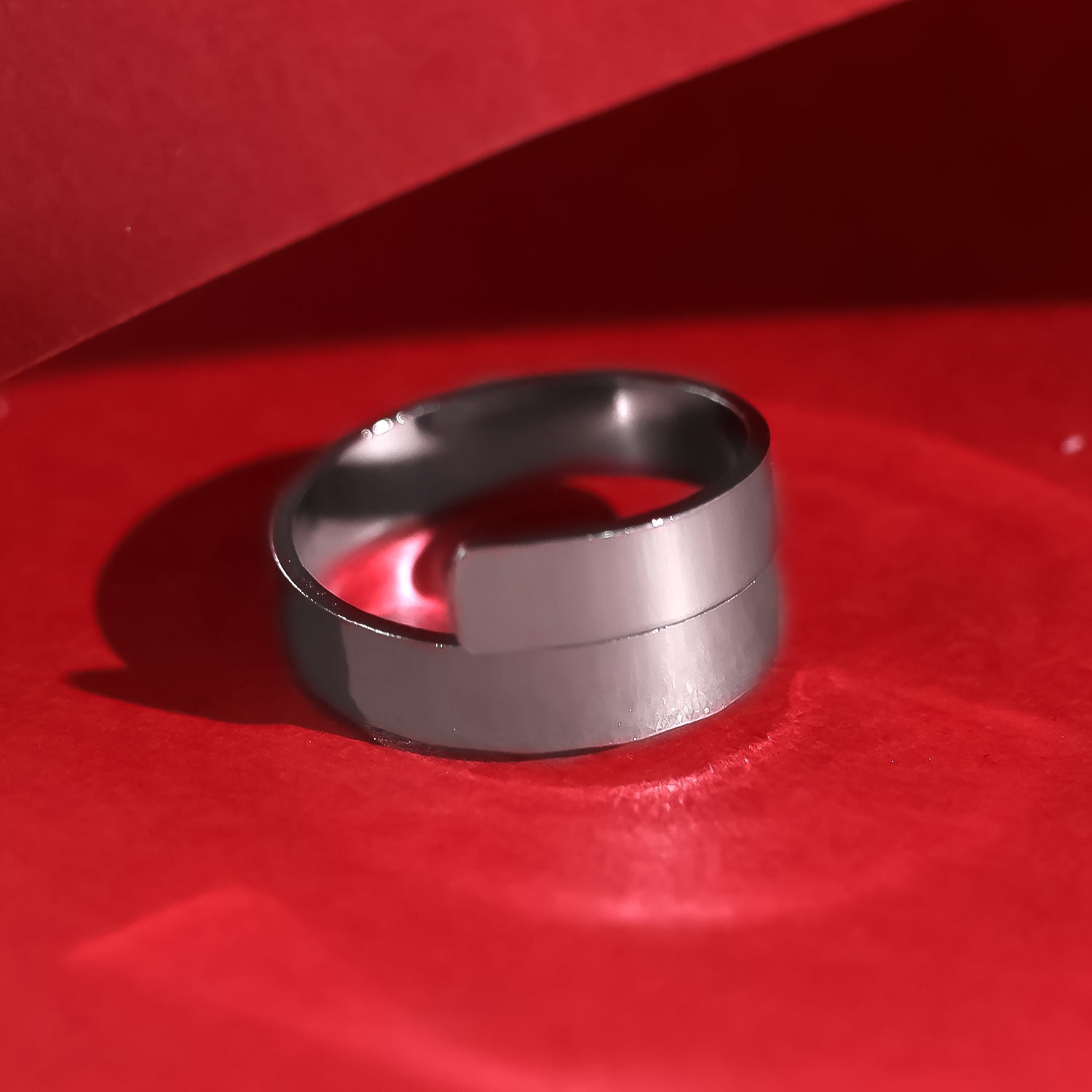 Custom Engraved Titanium Ring