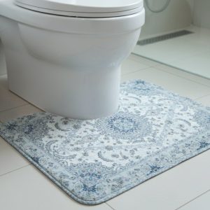 2 In 1 Designer Bathroom Mat Set