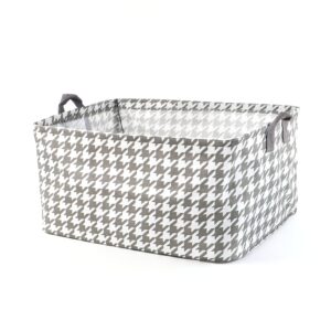 Foldable Fabric Storage Box with Handles (47 × 28 cm)