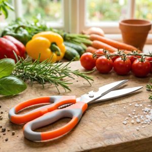 Heavy Duty Multipurpose Stainless Steel Kitchen Scissors (1 Pc)