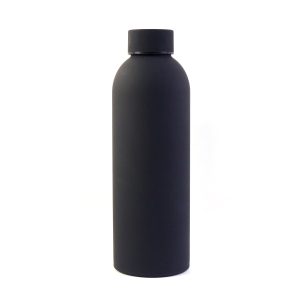 Customize Stainless Steel Double Wall Vacuum-Insulated Drink Water (Black / 500 ML Approx)