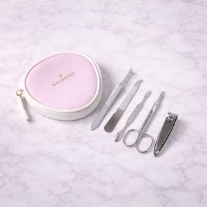 5 in 1 Manicure Pedicure Grooming Kit Nail Care Set With Storage Case