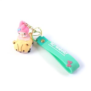 Cute Cartoon Character Keychain (1 Pc)