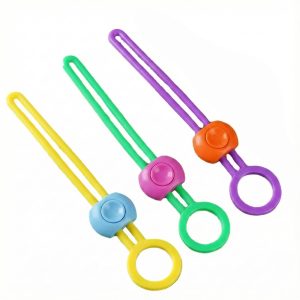 Reusable Silicone Food Bag Sealing Clips with Lock for Kitchen Storage ( 3 Pc)