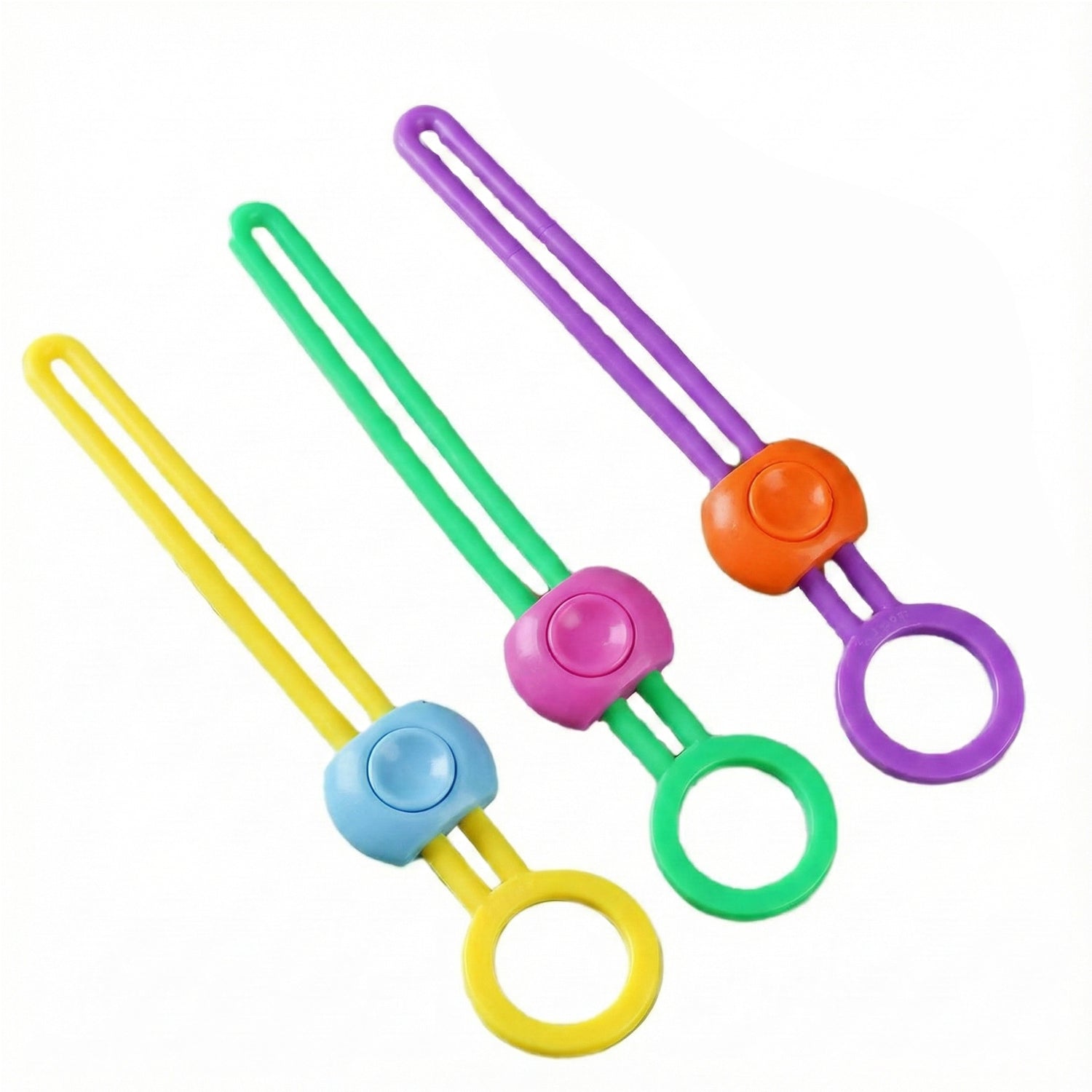 Reusable Silicone Food Bag Sealing Clips with Lock for Kitchen Storage ( 3 Pc) - Image 5