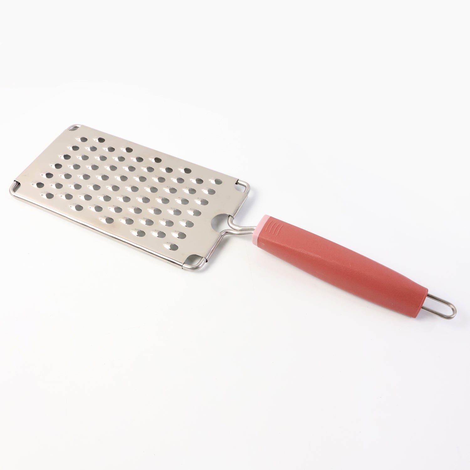 Supermom Stainless Steel Vegetable & Cheese Grater with Soft Grip Handle (1 Pc) - Image 5