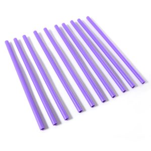 Reusable Plastic Drinking Straws Pack of 10
