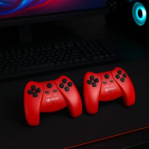 Sameo UltraZone Gaming Console with Dual Wireless Controllers – Plug and Play Home Video Game System with Built-in Games